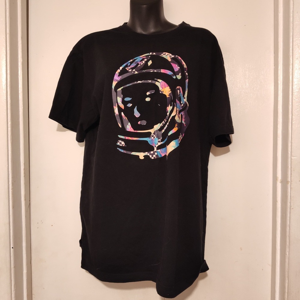 Billionaire Boys Club Black Tee with Multicolor Graphic